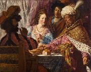 The Feast of Esther (mk33) Jan lievens